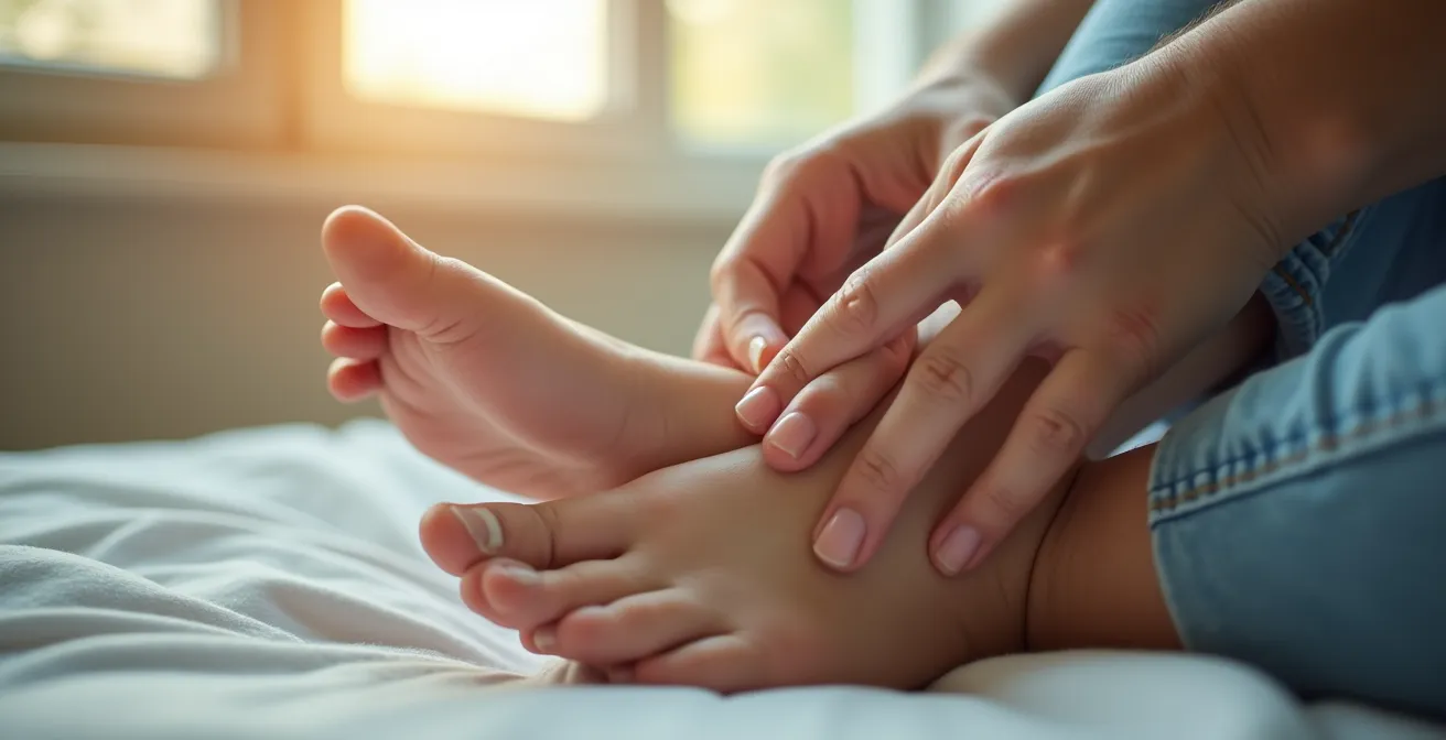 Évolution de la consolidation osseuse du pied en coupe anatomique